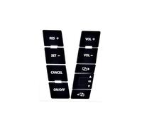 Bottoni Interni Compatibile Con Per Touareg 2004 2005 2006 2007 2008 2009 Adesivi Pulsanti Usurati Per Interruttori Fari Finestrini Volante Auto Clima(2)