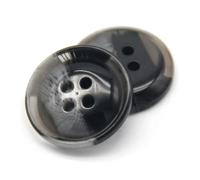 Bottoni per cappotti in resina imitazione corno da 30 mm per abbigliamento, giacche a vento, maglioni, accessori per cucire artigianali fai-da-te fatti a mano