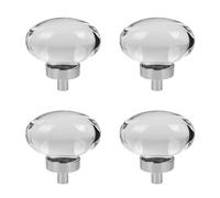 Bottoni rotondi decorativi in cristallo artificiale, 45 mm, maniglie per porte e mobili in vetro e cristallo