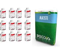 Bottos MACISTE, Sementi per tappeto erboso + insetticida PBK GM, (20Kg + 12)