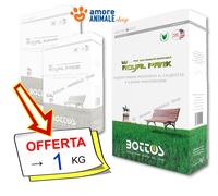 Semi prato resistenti al calpestio Royal Park da 1 KG. Bottos