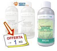 Bottos SHIELD Fe + Cu → 1 kg - Concime Contro Le Malattie Fungine Per Prato