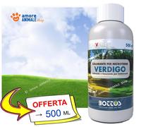 Bottos VERDIGO Microterme → 500 ml - Colorante Atossico Per Prato Tappeto Erboso