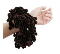 BOTXONTN 1 elastico da donna per hijab, tinta unita, per capelli grandi