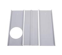 BouBou 120 Cm 3 Pezzi Kit Diapositive Per Finestre Piastra Regolabile Condizionatore D'Aria Paravento Per Condizionatore D'Aria Portatile