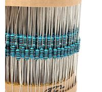 BouBou 3120Pcs 1% 1/4W Metal Film Resistor Kit 156 Valore 1R-10M Ohm Component Pack