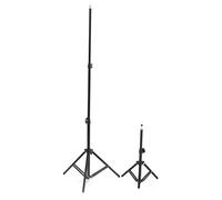 BouBou 50 / 160Cm pieghevole portatile fotocamera treppiede video anello luce flash supporto del telefono supporto per streaming live trucco retrattile - 150 cm