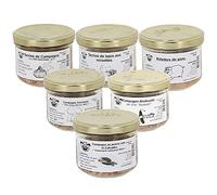 Boucherie Sabot - Assortimento di terriine di carne - 6 x 180 g - Made in Calvados
