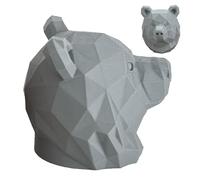 Bouchon Attelage Remorque - Bouchon Tête Ours| Accessoire Cartoon Mignon - Cap-Hitch 7,5x8,4cm En ABS Pour Voiture Camion RV ATV Bateau Décoration Fun Noël