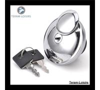 Bouchon Serbatoio Carburante Grigio Per Harley-Davidson FAT BOY FLSTF 1BMY 2003