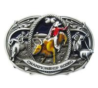 boucle de ceinture country rodeo dressage bison cow boy western