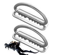 Boucles De Plongée - Acier Inoxydable, Matériel De Ceinture De Poids De Plongé, Clip Sécurisé | Accessoire L Remplacement D'équipement De Plongé Pour La Plongée En Apnée, La Pêche Soéger Et Durable,