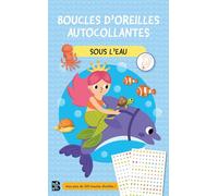 Boucles d'oreilles autocollantes: Sous l'eau