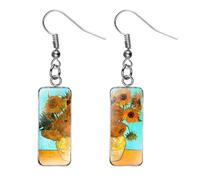 Boucles d'oreilles tournesol Bijoux de mode Collections célèbres Boucles d'oreilles simples Cadeaux faits à la main