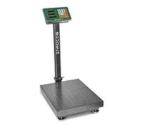 BOUDECH® AGRAM 300 - Bilancia Industriale Digitale a Piattaforma Elettronica da 100g a 300 kg con display LCD e funzione memoria prezzi - Certificata CE