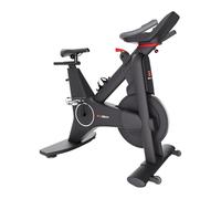 Boudech Aliena 2400 - Spin Bike Cyclette da Corsa con Volano 24 Kg Resistenza Elettrica con Display e Porta Tablet Nera