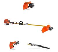 Boudech® Monster 620 - Decespugliatore Multifunzione a scoppio 3 in 1 Motore 2 Tempi con Disco 3T Tesina batti e vai e Tagliasiepe