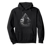 Boudica Celtic Fighter Warrior Battle Flames Felpa con Cappuccio