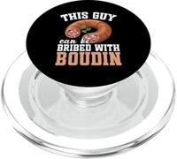 Boudin Amante del cibo Louisiana Foodie essere corrotto Boudin PopSockets PopGrip per MagSafe