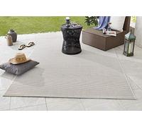 bougari Match - Tappeto per Interni ed Esterni, in Polipropilene, Color Crema, 170.0 x 120,0 x 0,8 cm