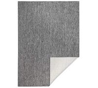 bougari Miami Tappeto Reversibile per Interni ed Esterni, Grigio, 160 x 230 cm