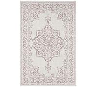 Bougari Tilos - Tappeto per interni ed esterni, 80 x 150 cm, colore: Crema