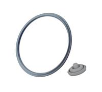 Bouge WMF, ricambio per pentola a pressione, anello di tenuta da 22 cm, per coperchio pentola a pressione, 2,5 l, 3 l, 4,5 l, 6,5 l, 8,5 l, (set da 2 pezzi)