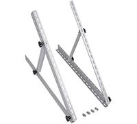 BougeRV Staffe di montaggio regolabili per pannello solare da 71,1 cm, con gambe inclinabili pieghevoli, supporto di montaggio fino a 100-200 W pannello solare per tetto, camper, barca, off-grid