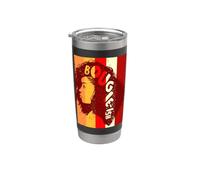 Bougie-ish Bougie Ragazza Nera Magia Melanina Poppin Divertimento Ragazze Bicchiere termico in acciaio inox doppia parete