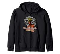 Bougie-ish ragazza nera magica pelle marrone ragazze regina nera Felpa con Cappuccio
