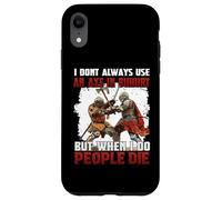 Bouhourt Torneo di cavalieri medievali Tjost Buhurt Custodia per iPhone XR