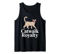 Boujee Cat Fancy Spoiled Rich Energy Glam Sassy Posh Corona Canotta