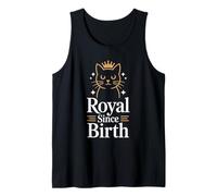 Boujee Cat Fancy Spoiled Rich Energy Glam Sassy Posh Corona Canotta