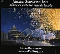 Lucile Boulanger – Johann Sebastian Bach: Sonate per cembalo e viola da gamba – CD – Alpha