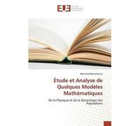 Boulanouar-M Étude Et Analyse de Quelques Modèles Mathématiques (Tascabile)