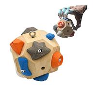 Boulder Block realizzato a mano - Costruisci forza e precisione, palla da allenamento 3D per arrampicata su roccia per forza delle dita, strumento di allenamento per le dita per arrampicatori, regalo