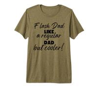 Boulder Flash papà Come Un Normale papà Boulderer Maglietta Premium
