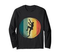 Boulder Indoor Wall Climbing Mountain Climber Maglia a Manica