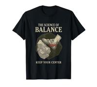 Boulderer Boulder Scienza Dell'equilibrio Maglietta