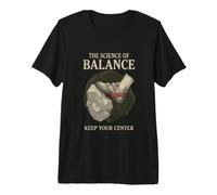 Boulderer Boulder Scienza Dell'equilibrio Maglietta Premium