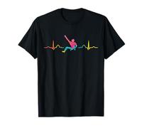Boulderer Heartbeat ECG Boulder Bambini Boulder Maglietta