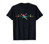 Boulderer Heartbeat ECG Boulder Bambini Boulder Maglietta