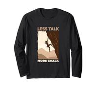 Bouldern Retro Arrampicata Alpinismo Boulderer Maglia a Manica