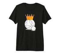 Boule - Boccia King con Corona Maglietta Premium