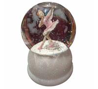 Boule de neige Carillon Ballerina base bianca 15cm