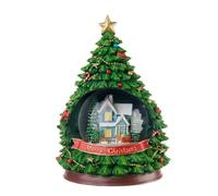 Boule de neige L'Oca Nera Storie Natalizie albero con carillon 1XM1035.13