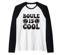 Boule È Un Modo di Dire per Indicare I Giocatori di Bocce E Maglia con Maniche Raglan