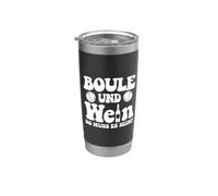 Boule E Vino, Ecco Come Dovrebbe Essere! Boules In Tenuta Da Bicchiere termico in acciaio inox doppia parete