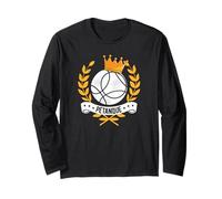 Boule King Petanque Corona Boule Ball Bouler Boule Maglia a Manica