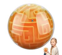 Boule Labirinti 3D | Puzzle Mémoire Gravité,Magic Brain Teaser Sphère | Jouet Éducatif Pour Défis Logiques | Puzzle Cube 3D pours Amateurs Casse-Tête, Apprentissage Ludique, Maison, École, Cadeau